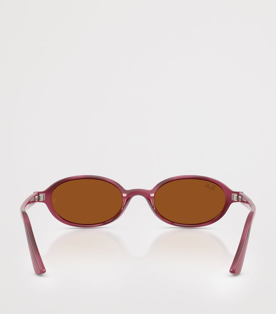 Ray-Ban RB4472 Khal oval sunglasses, imported from the UK