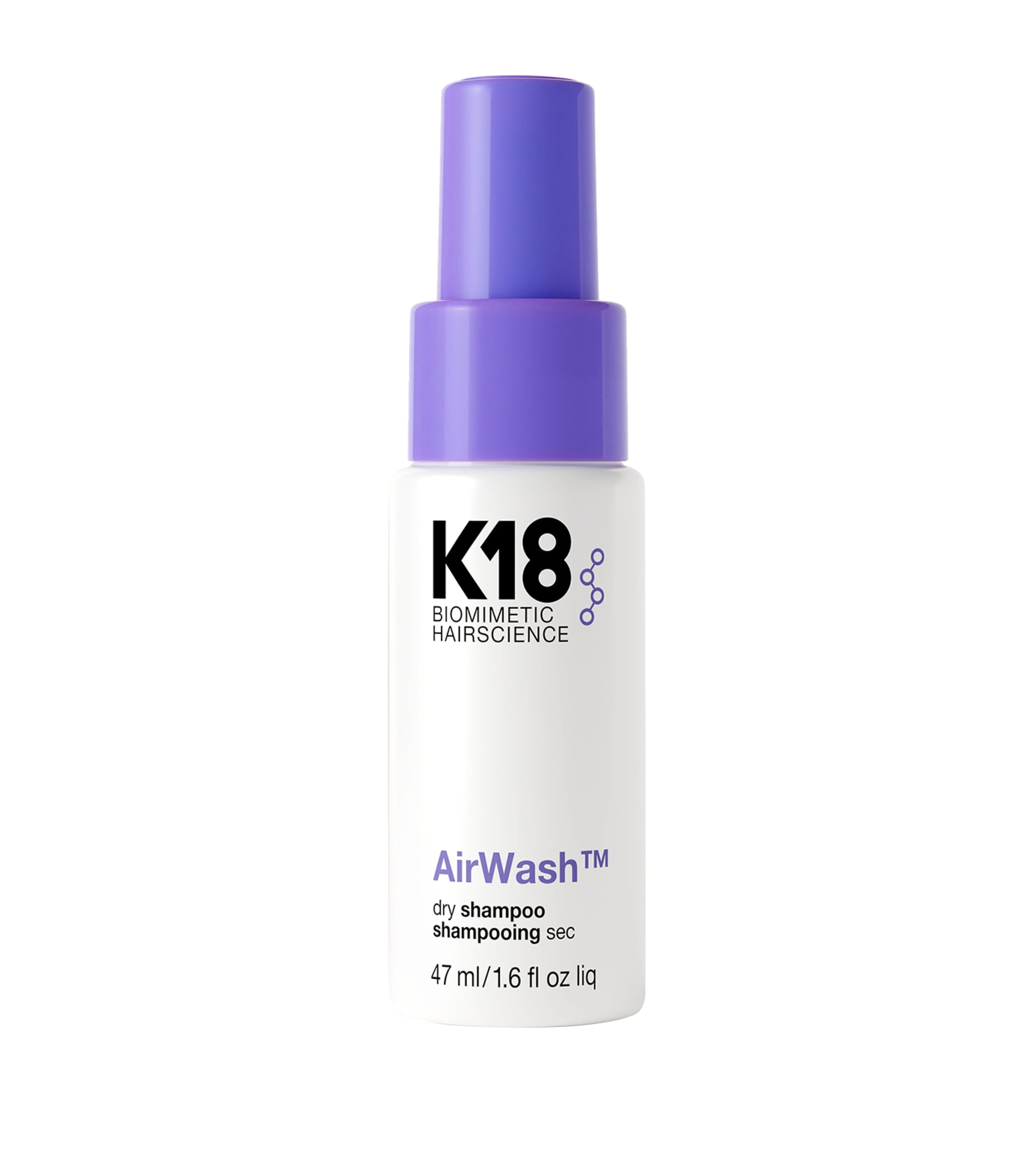 K18 AirWash Dry Shampoo 47ml, UK version