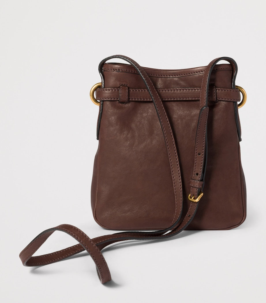Miu Miu nappa leather pouch (British brand)