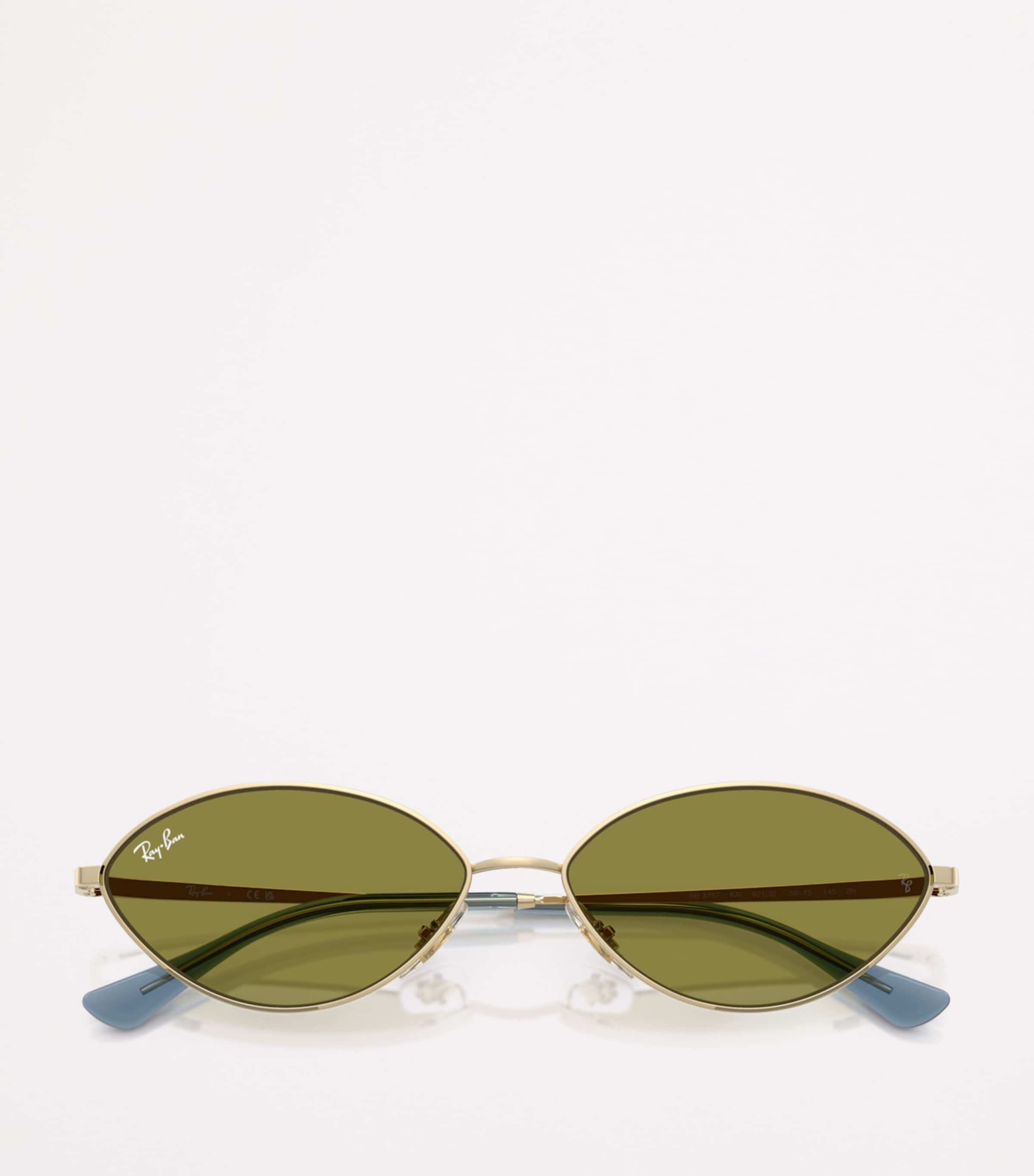 Ray-Ban Kai Bio-Based Oval Sunglasses, imported from the UK