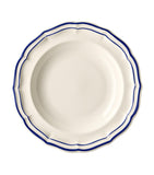 Gien Filet Cobalt soup plates set of 4, UK version
