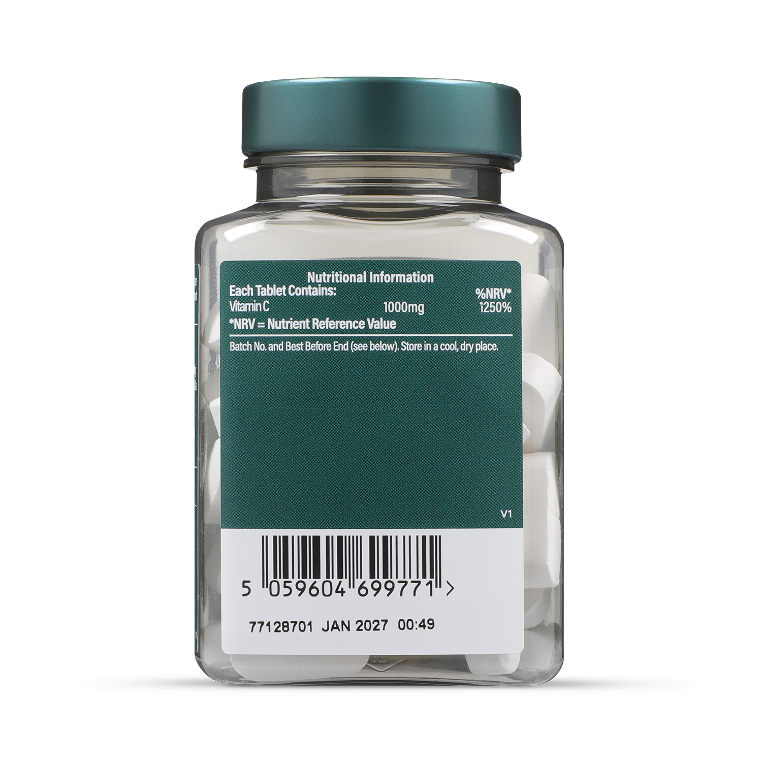 Holland & Barrett Vitamin C 1000mg tablets 60, UK version