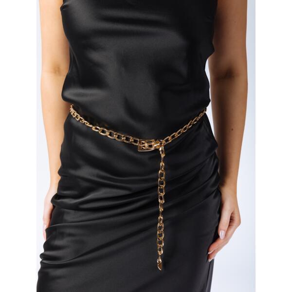 SVNX Classic Gold Chain Belt, UK version