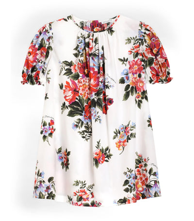 Blouse enfant en soie à fleurs Dolce&Gabbana Harrods (8-13 ans) - Acheter en ligne sur McGrocer