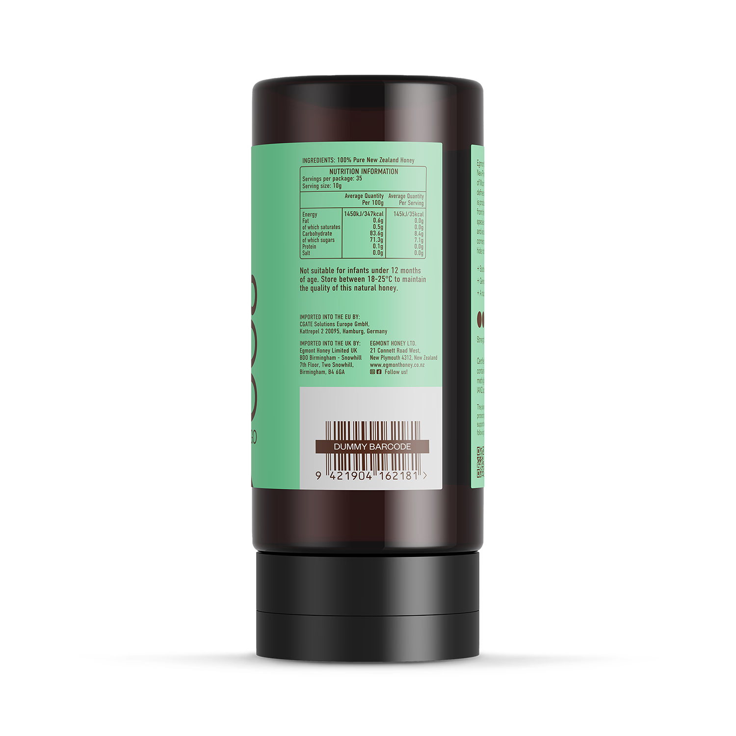Egmont Honey Monofloral Manuka Honey MGO 200 350g