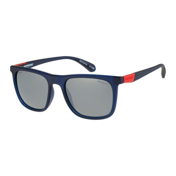 Superdry SDS-5016 blue mirrored men sunglasses, imported from the UK