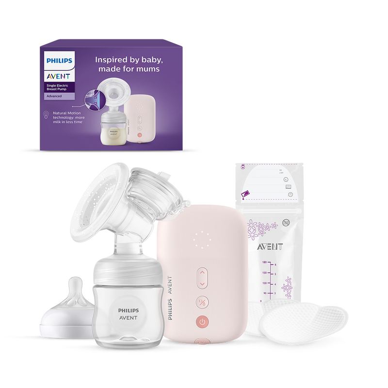 Philips Avent single electric breast pump (British brand)
