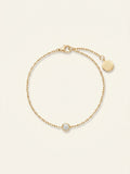 Cartier d'Amour 18ct yellow gold 0.13ct diamond bracelet (British brand)