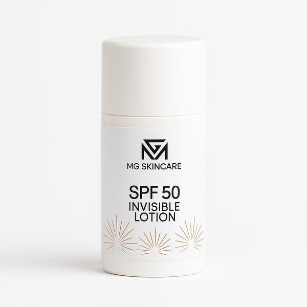 MG SPF 50 Invisible sunscreen lotion 50 ml (British brand)