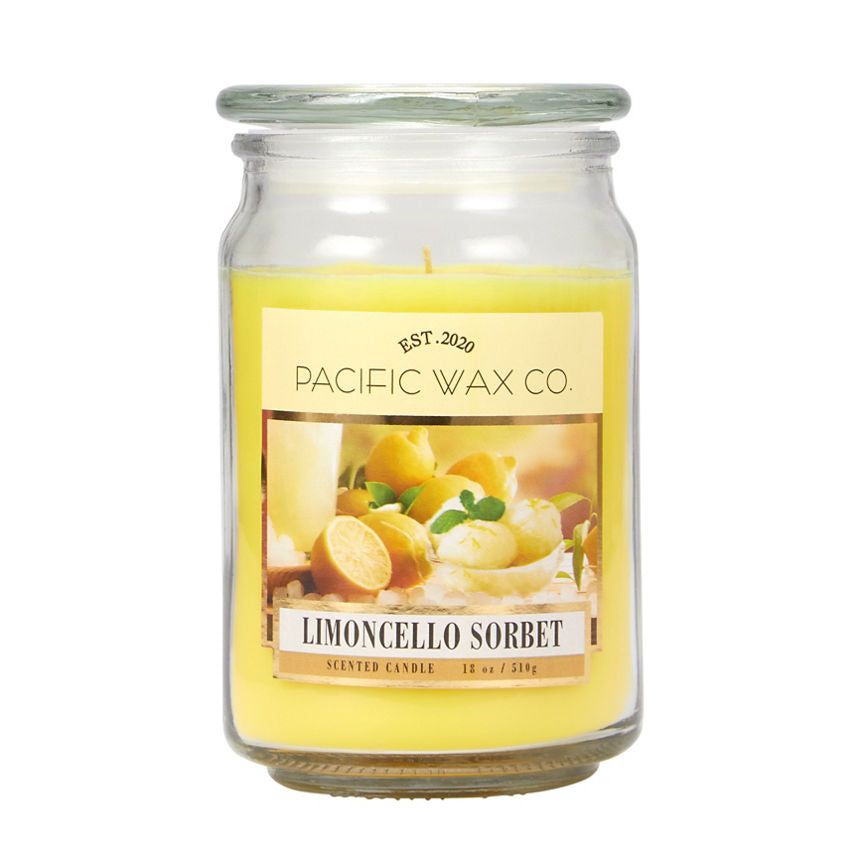 Pacific Wax Co Limoncello Sorbet Jar Candle GOODS ASDA   