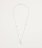 Bleue Burnham sterling silver pendant necklace impressions chloroplast, UK version