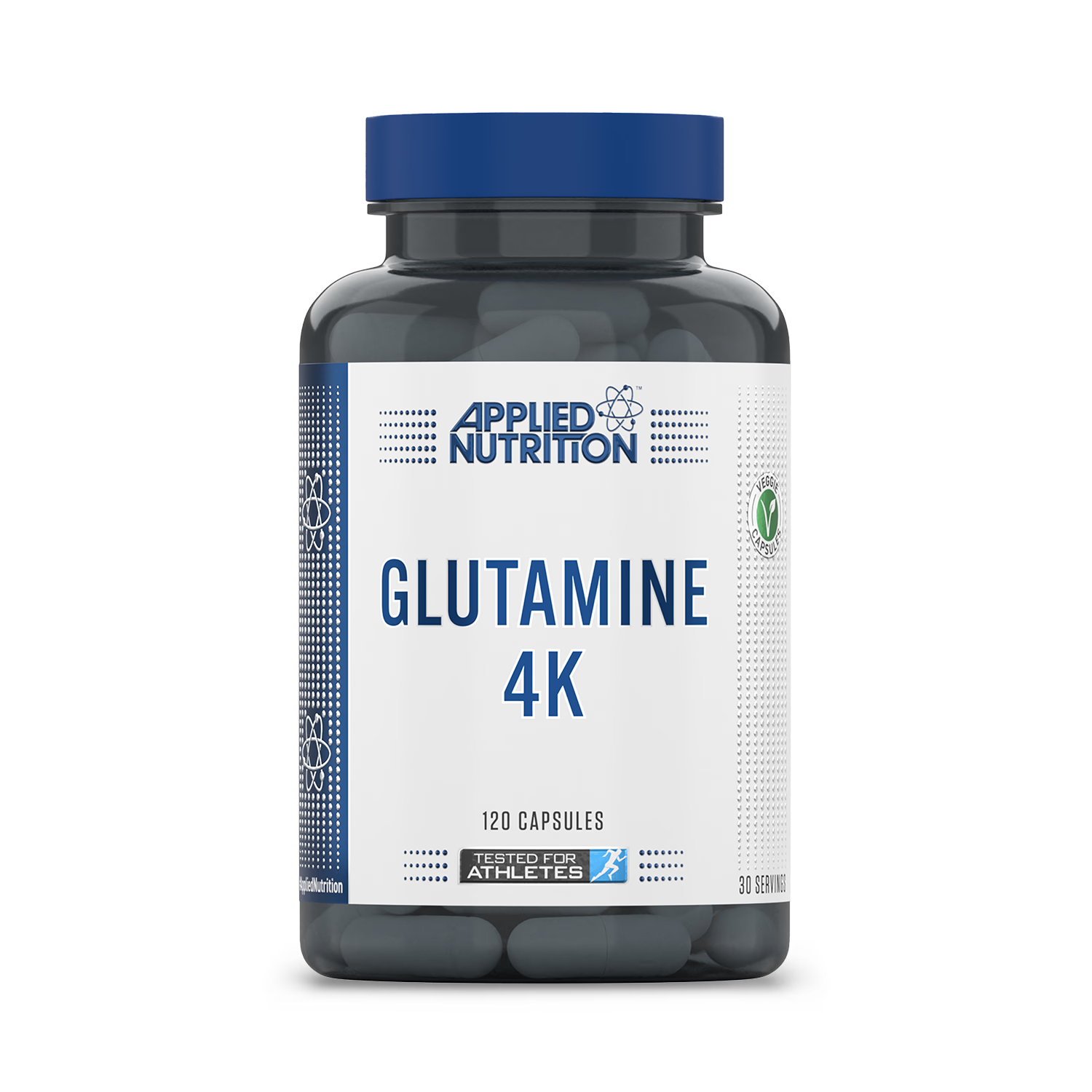 Applied Nutrition Glutamine 4K supplement 120 capsules - British product