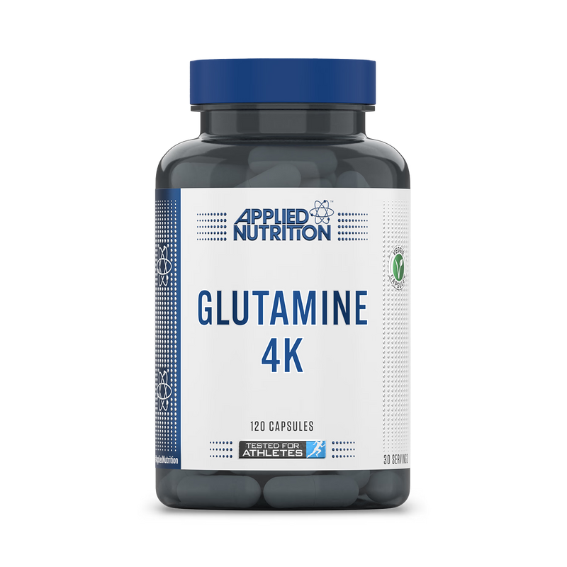 Applied Nutrition Glutamine 4K supplement 120 capsules - British product
