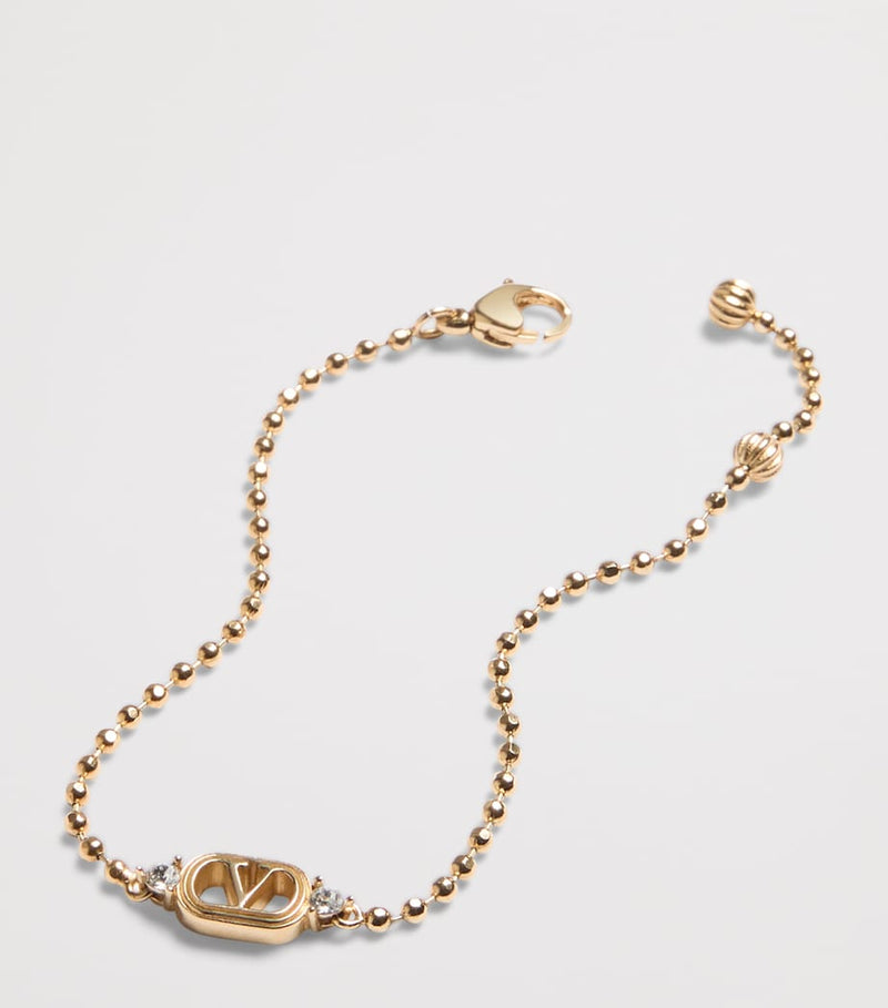 Valentino Garavani Ovalette crystal bracelet, imported from the UK