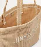 Jimmy Choo woven tote bag Beach collection H30cm x W40cm, UK version