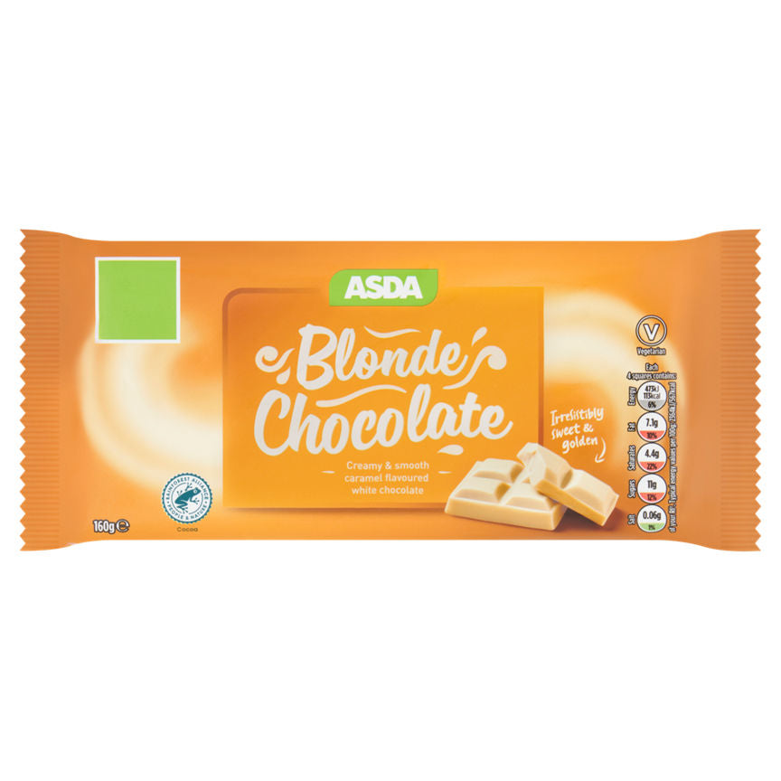 ASDA Blonde Chocolate 160g GOODS ASDA   