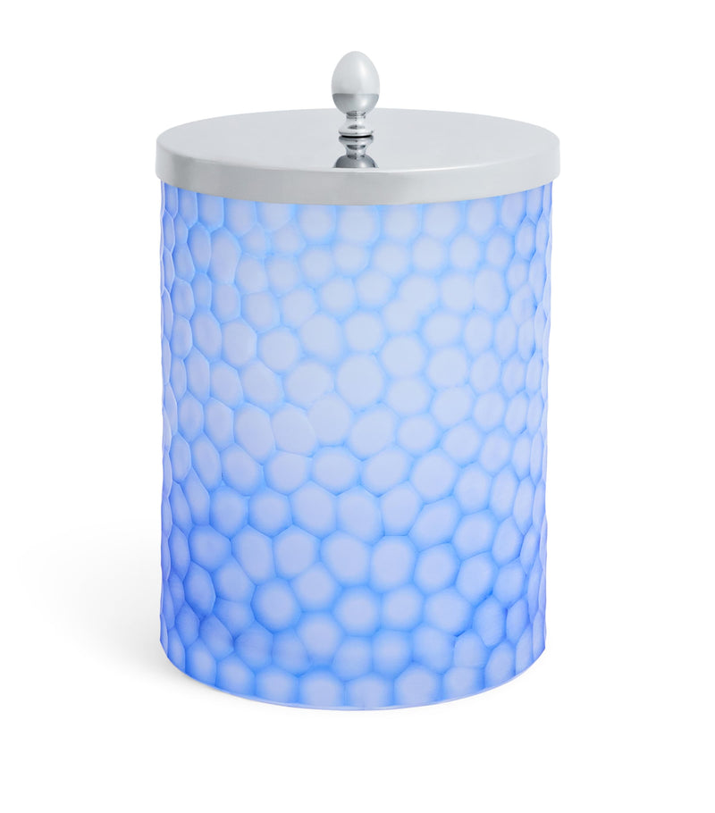 Zodiac Crystal Ocean Honeycomb bathroom bin 525ml (British brand)