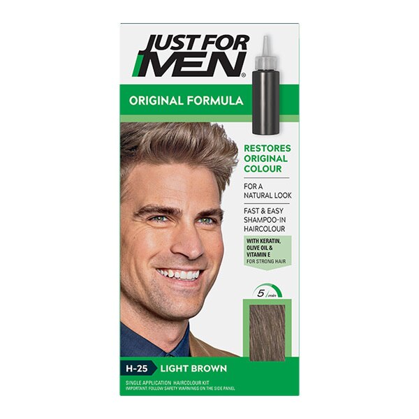 Just For Men Shampoo-In Haircolour Natural Medium Brown H-35 Light Brown