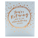 George Home You're Retiring Lettering Retirement Card General Household ASDA   