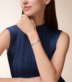 Cartier LOVE bracelet gemstone white gold (British brand)