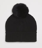Yves Salomon cashmere pom-pom beanie for children (British brand)