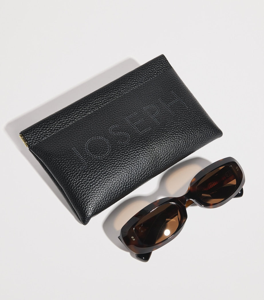 Joseph Bahia oval sunglasses with acetate frame, imported from the UK
