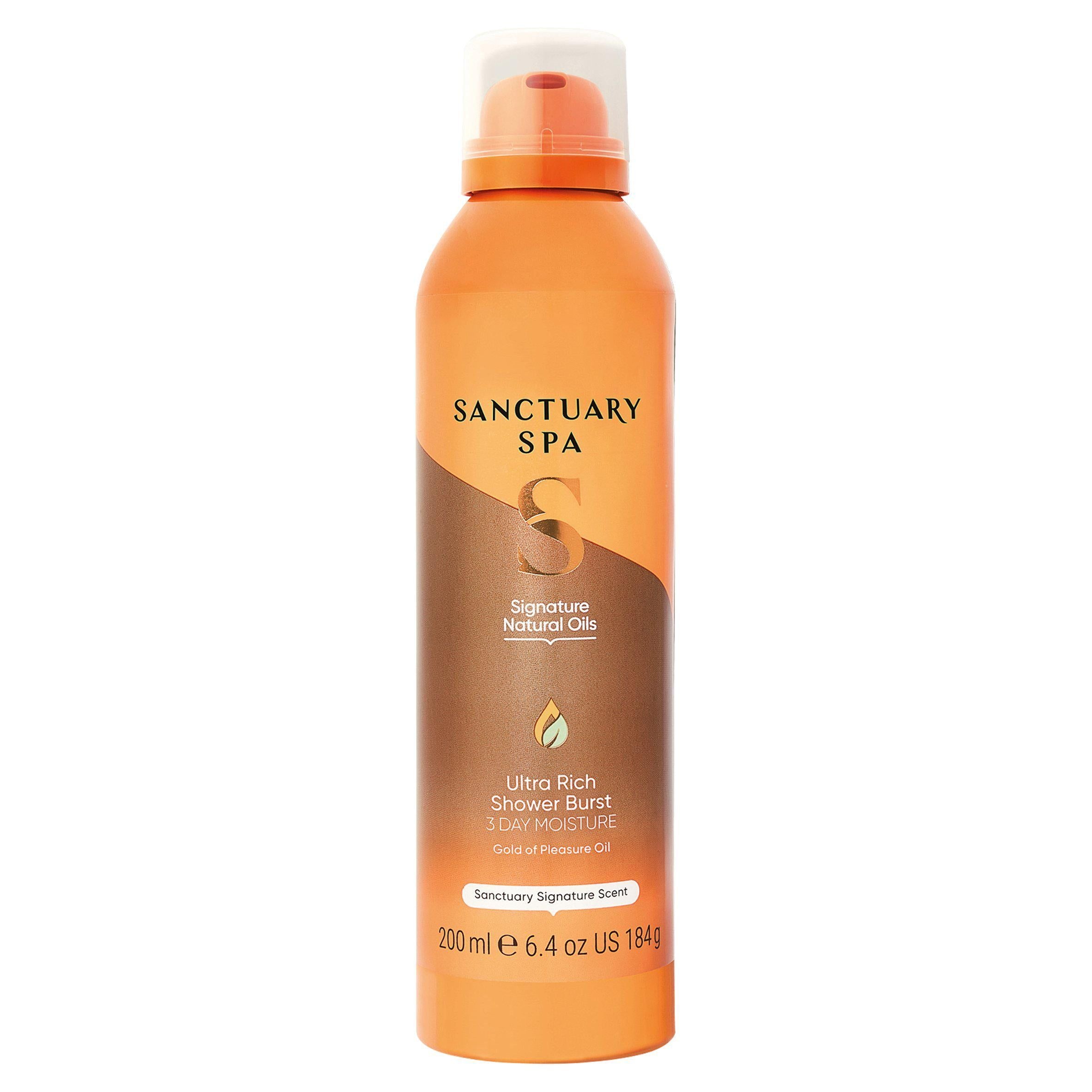 Sanctuary Spa Shower Burst 200ml face & body skincare Sainsburys   