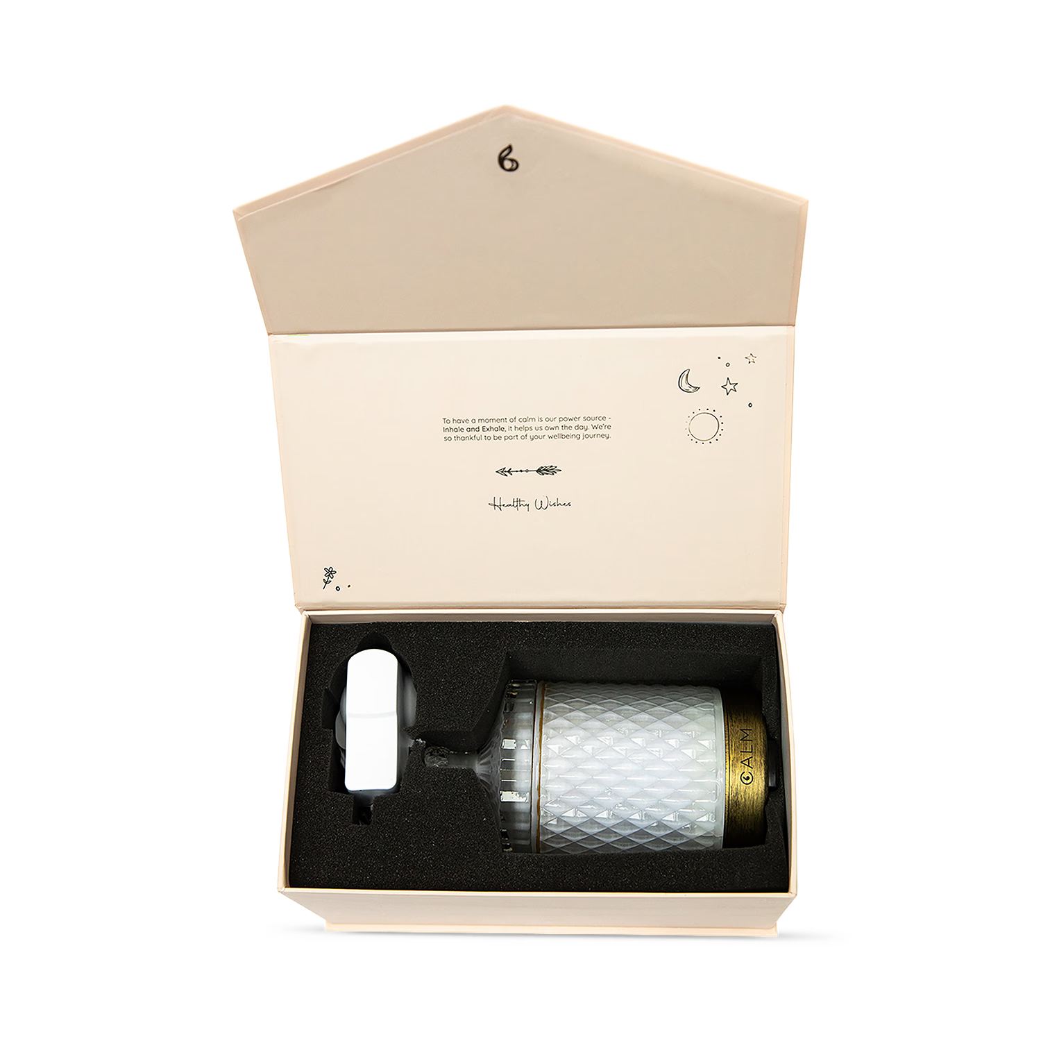 B Calm Live Calm essential oil diffuser set, imported from the UK