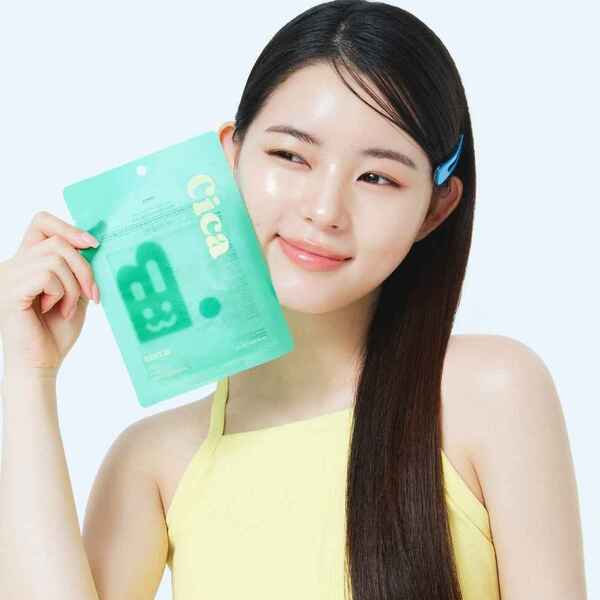 EDIT.B Daily Cica Ampoule sheet mask 1pc (British brand)