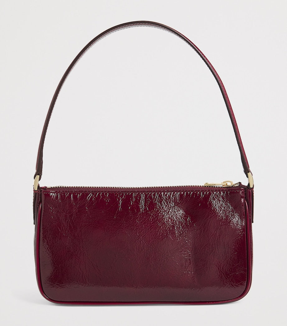 ANINE BING mini Elly shoulder bag in patent leather - British product