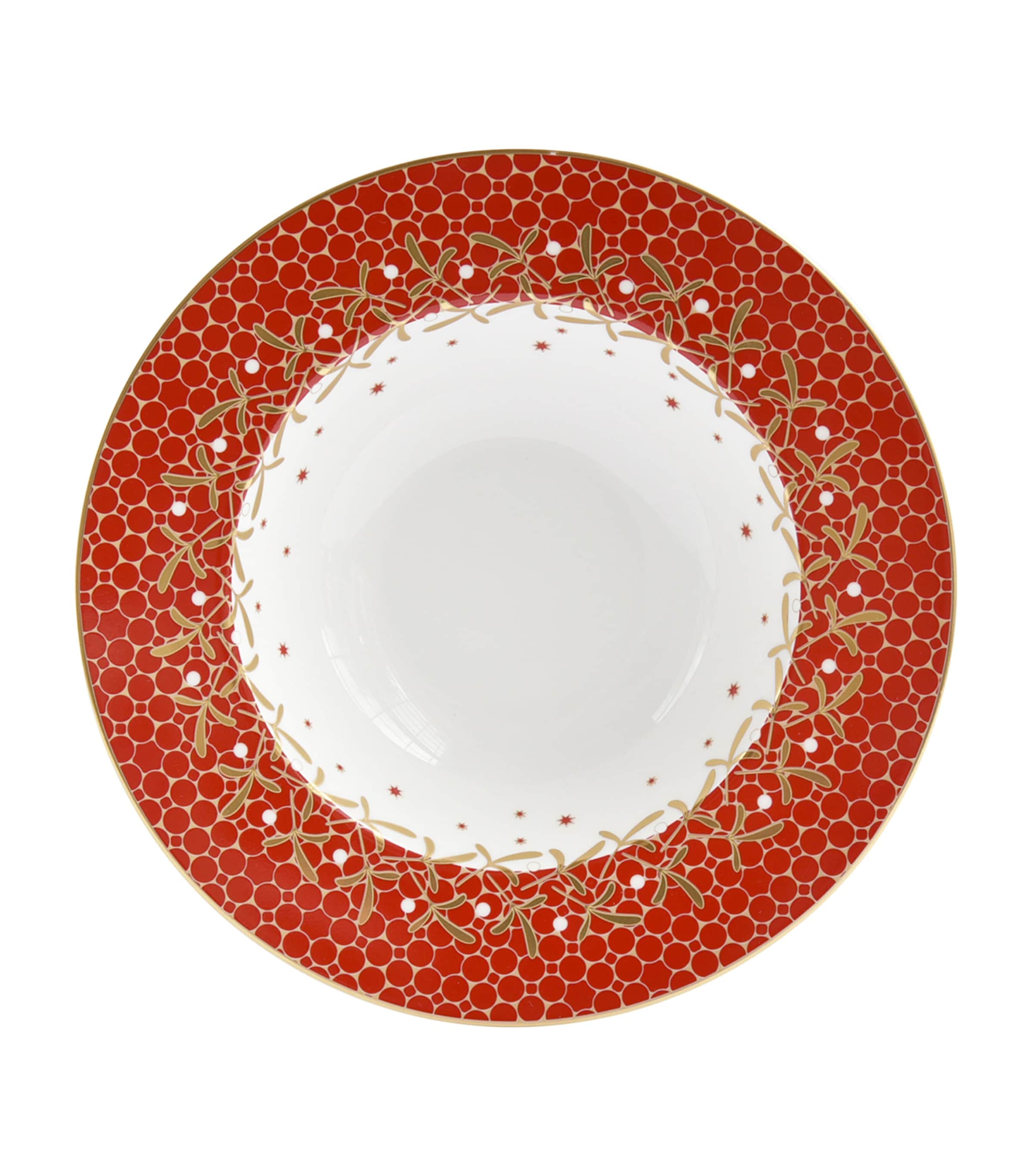 Bernardaud Noël soup plate 22.5cm - British product