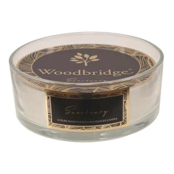 Woodbridge Sanctuary candle bowl 990g, imported from the UK