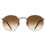 Ray-Ban RB3637 round sunglasses gold gradient unisex, UK version