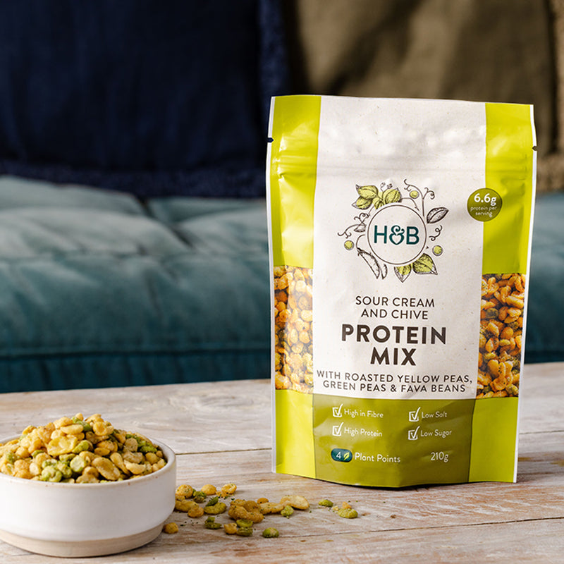 Holland Barrett Sour Cream Chive Protein Mix 210g - British product