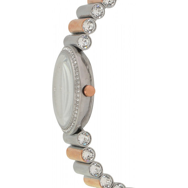 Seksy Clear Ladies Edge Watch stainless steel bracelet, UK version