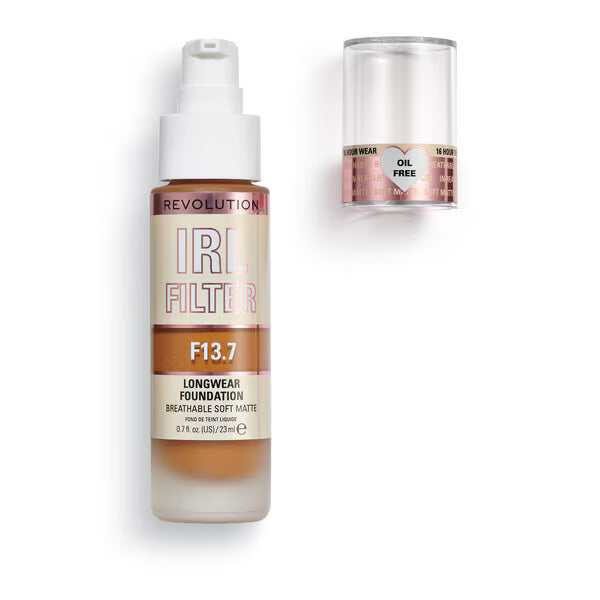 Revolution IRL Filter Longwear Foundation F13.7, imported from the UK