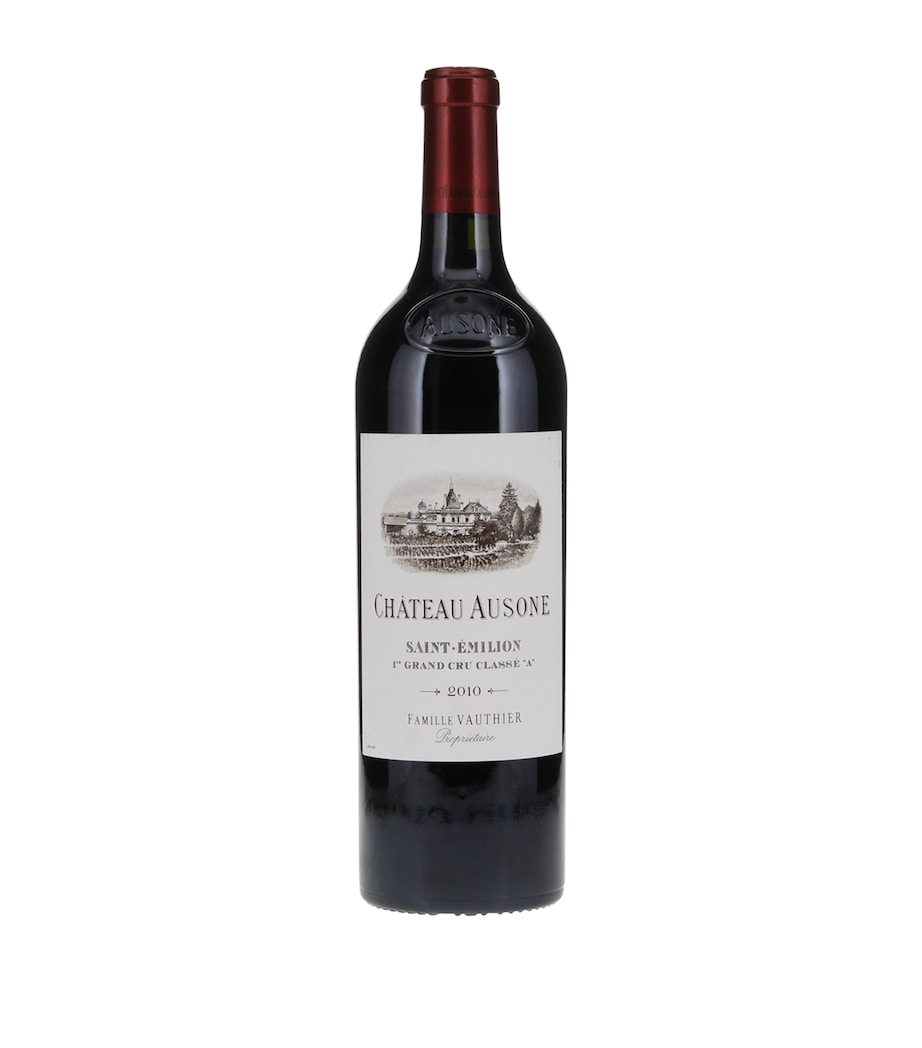 CHATEAU AUSONE Bordeaux Blend Red Wine 2010 75cl - British product