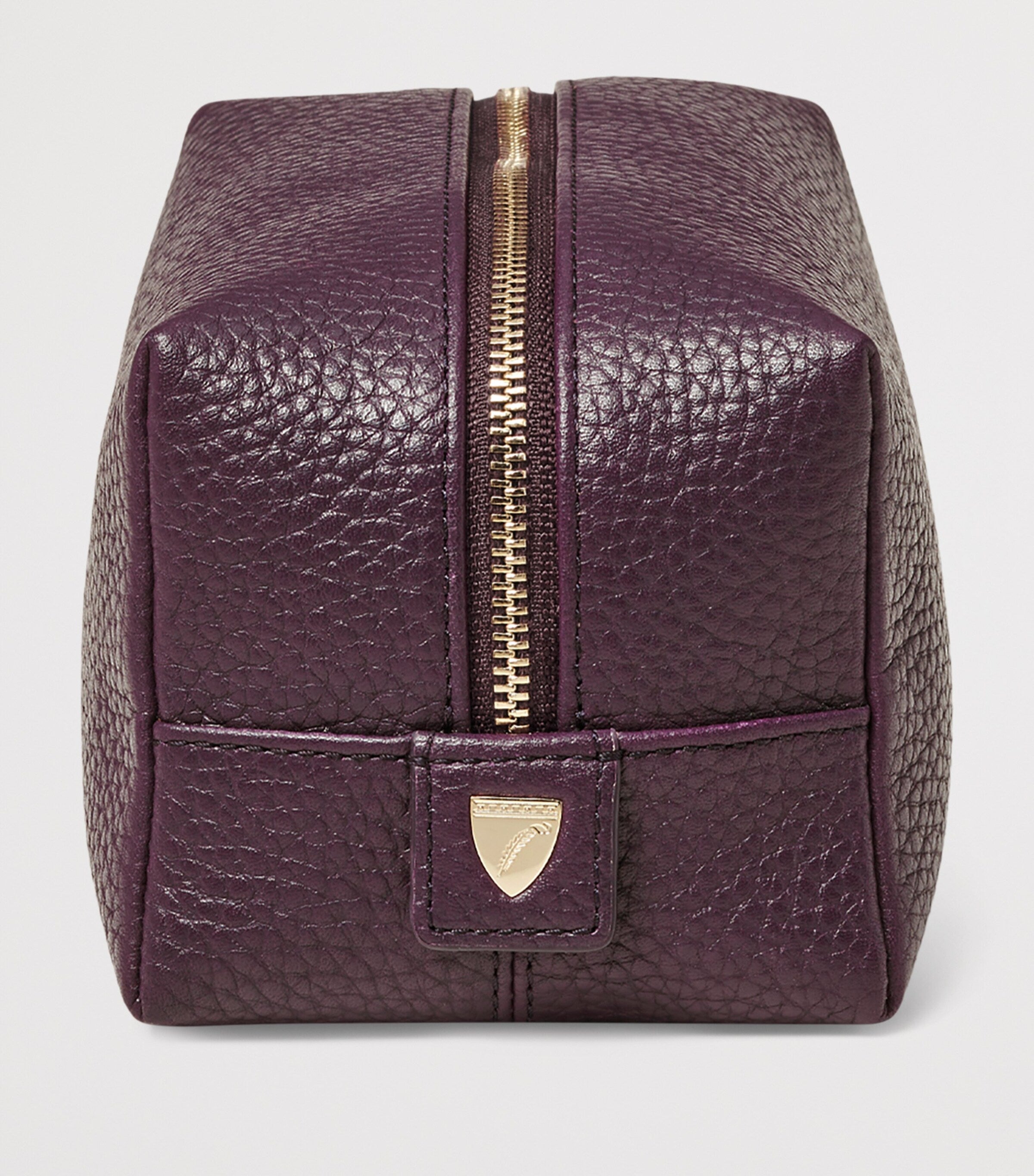 Aspinal of London medium leather cosmetic case - British product