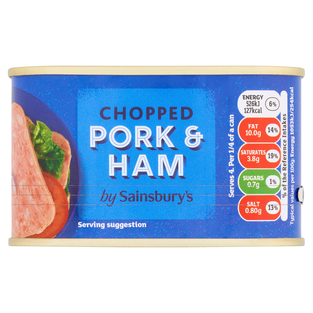 Sainsbury's Chopped Pork With Ham 200g