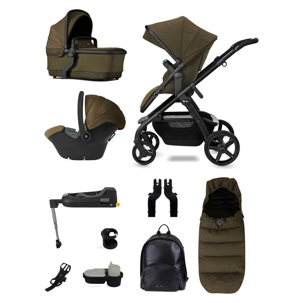 Silver Cross Wave Cedar Pushchair with Ultimate Pack