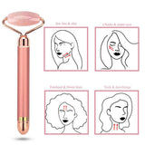 Eclat Skin London Rose Quartz Electrical  Facial Roller GOODS Superdrug   