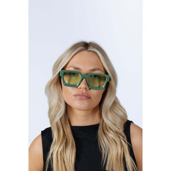 SVNX Square Retro Mint Green Sunglasses, UK version