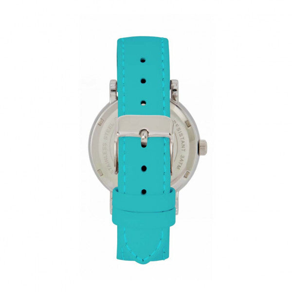 Toff London ladies Whippet dog watch striped beige dial - British product