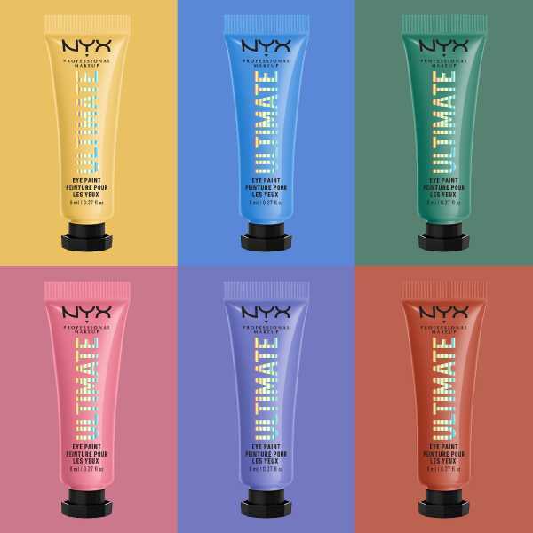 NYX Professional Makeup Ultimate Eye Paints (British brand)