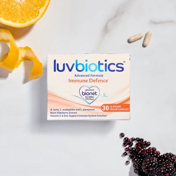 Luvbiotics Probiotic Immune Defence 30 Vegan Capsules