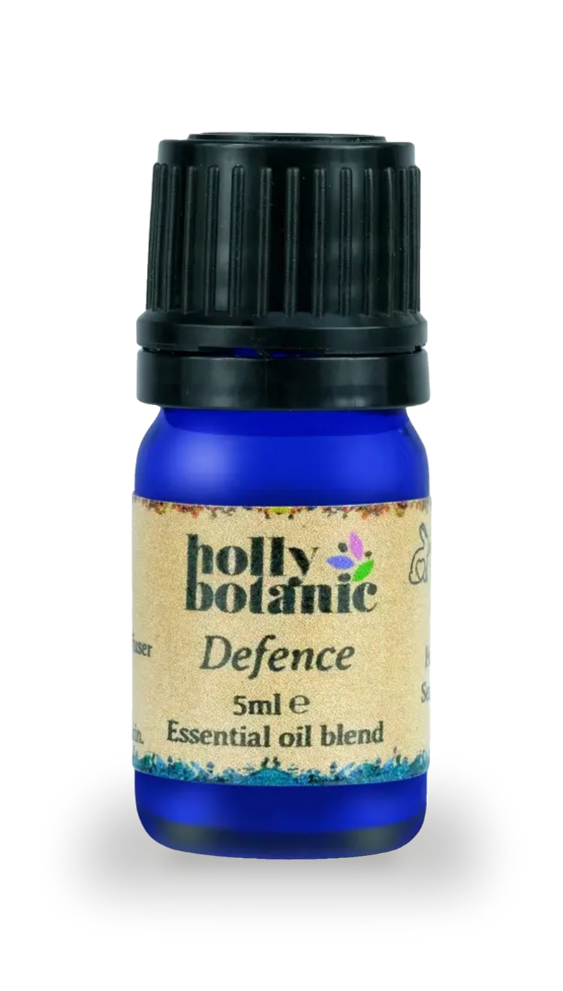 Holly Botanic Defence essential oil blend 5ml, imported from the UK