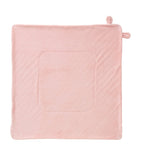 Miki House hood-detail blanket faux fur - British product