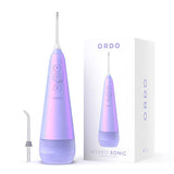 Ordo Hydro Sonic water flosser in Pearl Violet, UK version