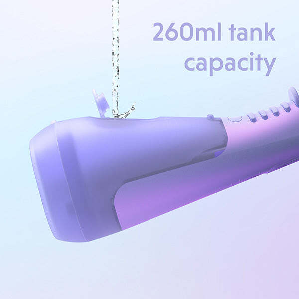 Ordo Hydro Sonic water flosser in Pearl Violet, UK version