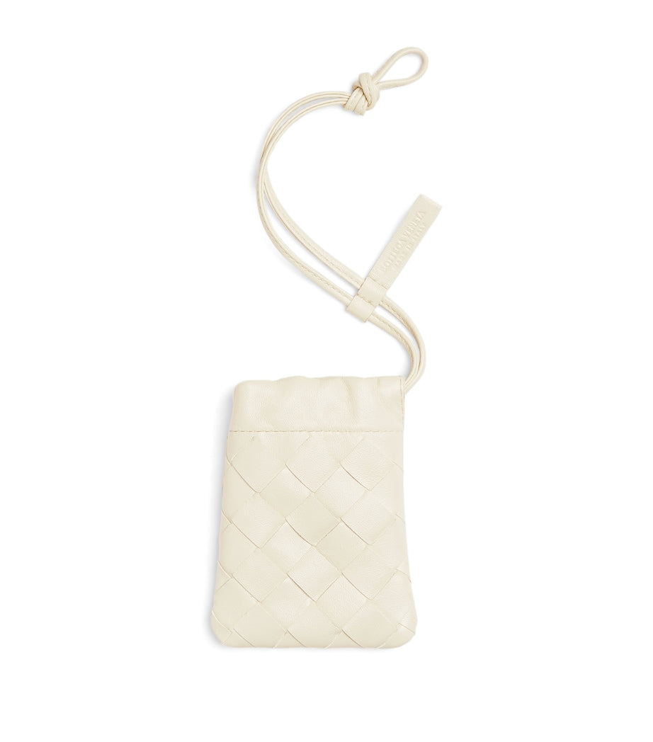 Bottega Veneta micro leather intrecciato dustbag - British product